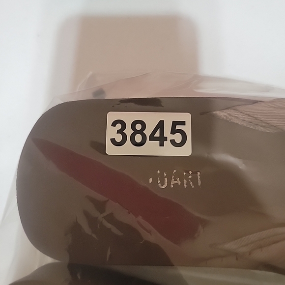 Vintage 90s Colin Stuart Chunky Platform Flip Flops Sz 8 Brown - Picture 10 of 10